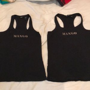 Mango tanktop black